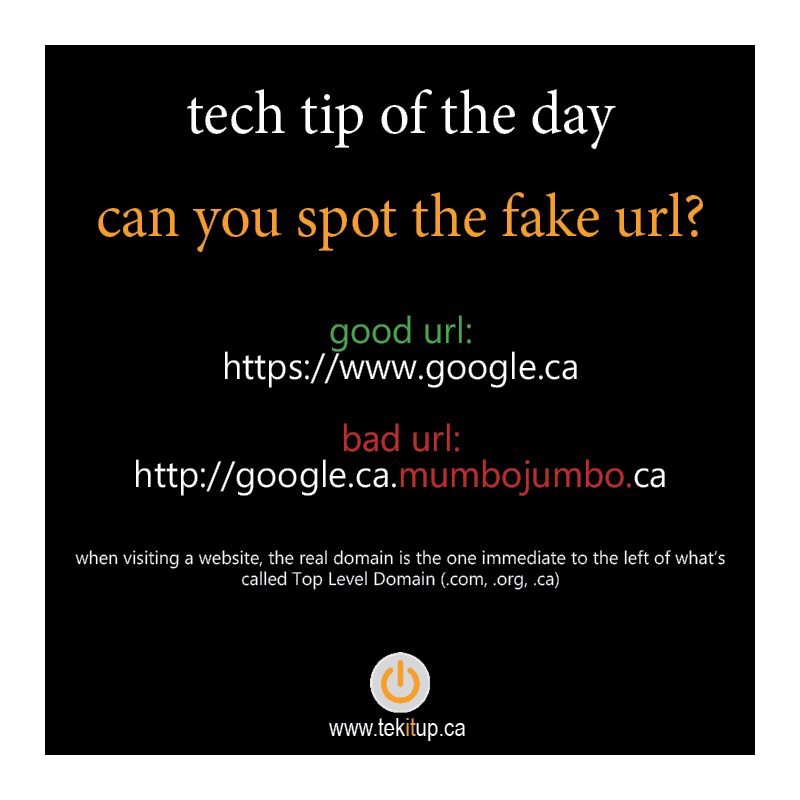 tech tip of the day